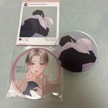 퍼펙트 어딕션 미야마 카오루코 아크릴 코스터 클리어 카드