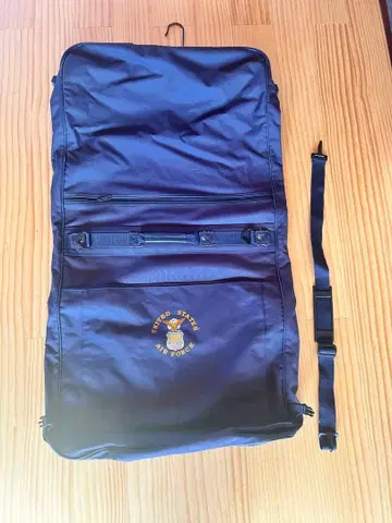 미국 공군 USED 가먼트 백 네이비