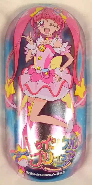 로손 스타 트윙클 프리큐어 캡슐형 캔 과자 캔 큐어스타