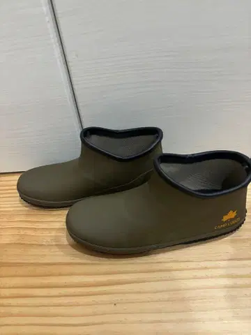 로고스 레인 숏부츠 26cm 카키