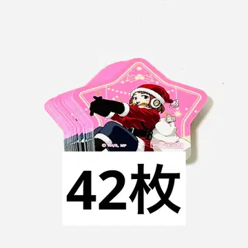 나의 히어로 아카데미아 히어로즈 크리스마스 비주얼 카드 우라라카 오챠코