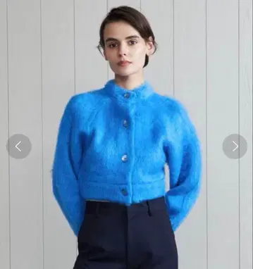 H BEAUTY&YOUTH FLFFY CARDIGAN 가디건