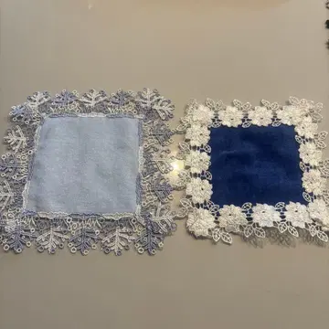 치카자와 레이스 가챠푸치 타월 손수건 2장 세트