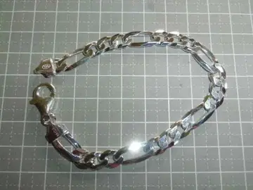 실버 925 팔찌 피가로 체인 3