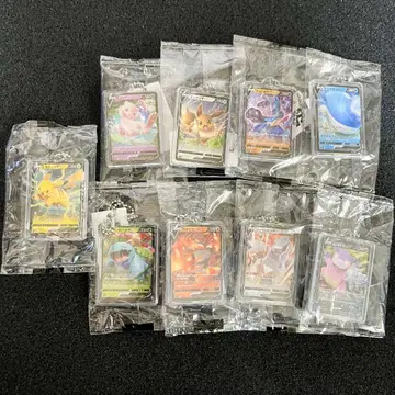 [ 미개봉 새상품 ] 쿠라스시 포켓몬 카드 키링 전 9종 컴플리트