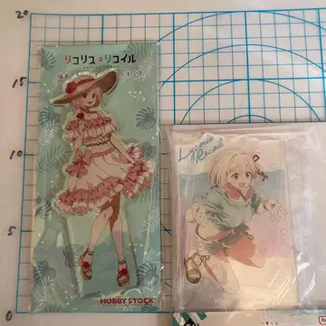 리코리스 리코일 아크릴 스탠드 치즈루 2장 세트