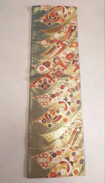 고급 후쿠로 오비 기모노 순수 실크 포멀 후리소데 성인식