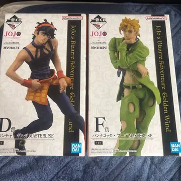 새상품 미개봉 제일복권 죠죠의 기묘한 모험 D상 나란차 F상 푸고