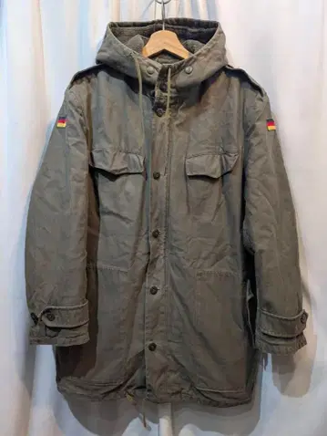 독일군 필드 후드티 모즈 코트 L 상당 밀리터리 자켓