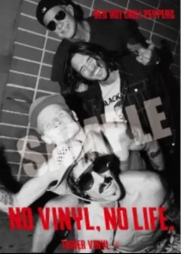 RED HOT CHILI PEPPERS 렛치리 포스터 한정판