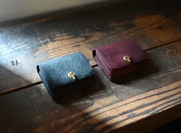 plant 키아 마타 하프 지갑 한정판 가죽 미사용품 플랜트 가죽