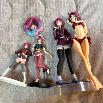 건담 SEED DESTINY 피규어 캔뱃지 세트 루나 마리아 호크