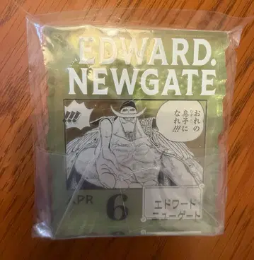 ONEPIECE BASE SHOP 복권 아크릴 블록상 흰 수염 미개봉