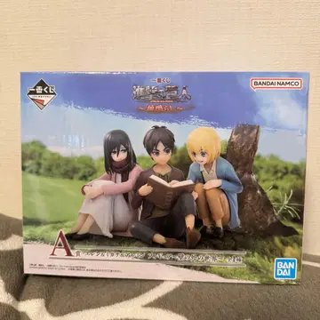 진격의 거인 제일복권 ~지진~ A상 엘렌&미카사&아르민 벽 너머의 세계