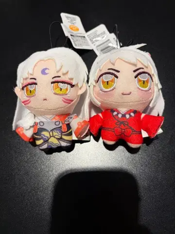 이누야샤 쵸피누이푸치 셋쇼마루 마스코트 봉제 인형 2개