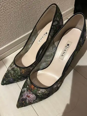 다이애나 회화 시리즈 고흐 하이힐 펌프스