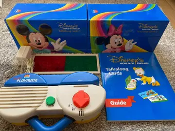 디즈니 영어 시스템 플레이메이트 토크어롱카드 미개봉 묶음 있음