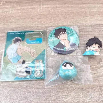하이큐!! 오이카와 토오루 아크릴 스탠드 캔뱃지 피규어