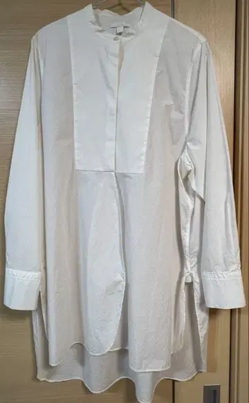 COS 화이트 긴팔 셔츠