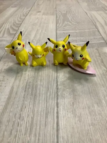 포켓몬 몬코레 닌텐도 각인 초기 TOMY 피카츄 4종