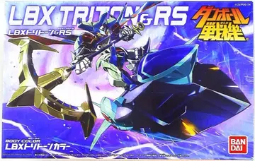 반다이 LBX 트리토니 & 라이딩 소서