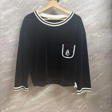 소니아 리키엘 짧은 기장 맨투맨