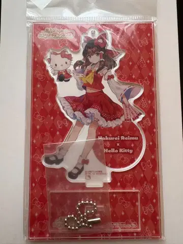 [ 동방 Project ] 하쿠레이 레이무 헬로키티 콜라보 아크릴 스탠드