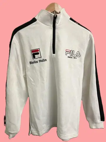 [FILA Biella Italia 하프 지퍼 저지 상하의 세트]