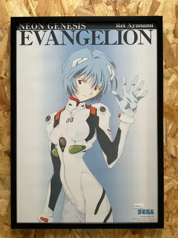 B2 EVANGELION REI AYANAMI VINTAGE POSTER