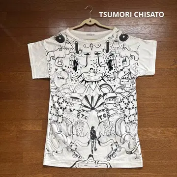 [ TSUMORI CHISATO ] 아트 프린트 T셔츠