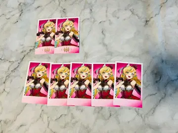 미타라시 당고 1st Anniversary 랜덤 폴라로이드풍 카드