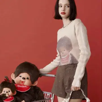 jouetie 몽치치 monchhchi 긴팔 니트 아이보리