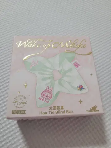 POP LAND Wake up Mokoko 모모코 스크런치 팝마트