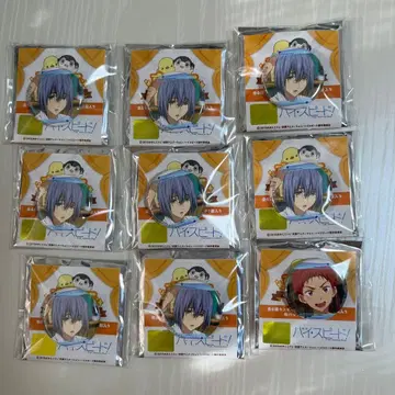 하이 스피드 세리자와 나오 시이나 아사히 캔뱃지