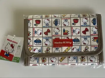 헬로키티 수첩 파우치 키티 레트로