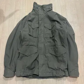 KAZUYUKI KUMAGAI 더블 지퍼 밀리터리 자켓