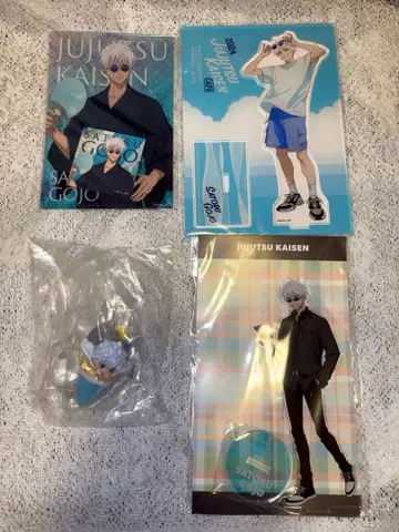 주술회전 고죠 사토루 묶음 판매 아크릴 스탠드 피규어