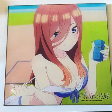 하자품 5등분의 신부 아크릴 아트 나카노 미쿠 A ver. 아크릴 보드