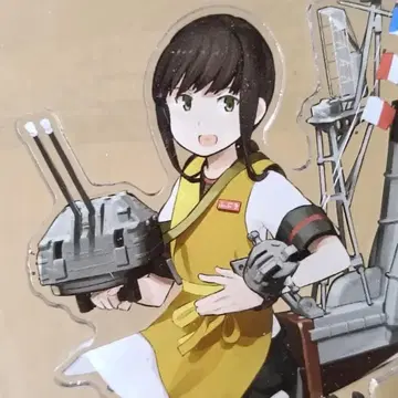 칸코레 아크릴 스탠드 후부키 에이프런 카레 기관 24th 전단