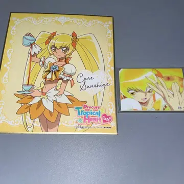 하트캐치 프리큐어 색지 아크릴 마그넷 큐어 선샤인