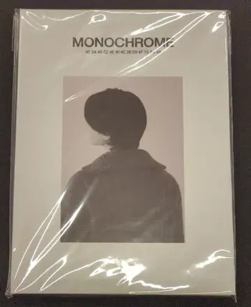 BTS 2024 POP UP MONOCHROME 지민 포토카드 북