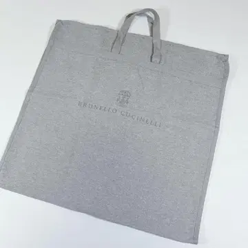 브루넬로쿠치넬리 가먼트 백 의상 케이스 로고 그레이 캔버스 여행용