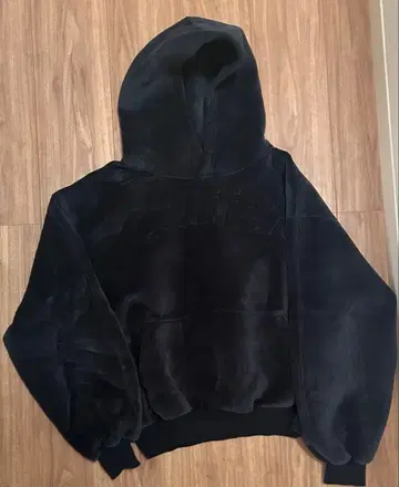 Scuffers 후드티 Rawest Black M 짧은 기장