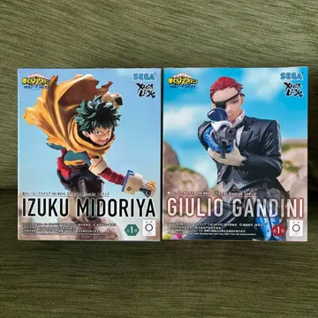 나의 히어로 아카데미아 Xross Link 데쿠&간디니 피규어