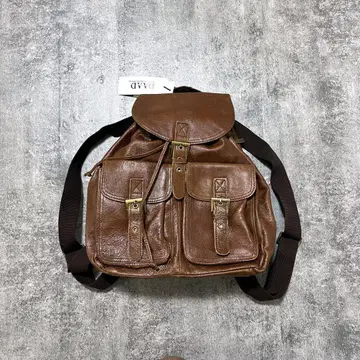 y2k grunge leather backpack BAG