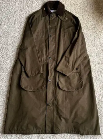 빔즈 보이 별주 바버 롱 코트 Balvenie