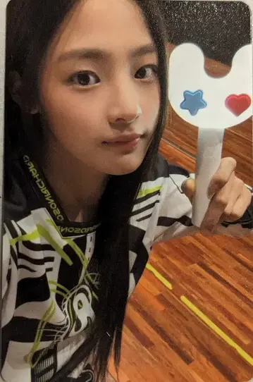 NewJeans MINJI 응원봉 봉입 트레이딩 카드