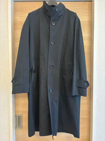 [ MARGARET HOWELL ] 코튼 스텐카라 코트