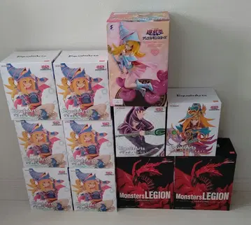 유희왕 블랙 매지션 걸 등 피규어 총 11개