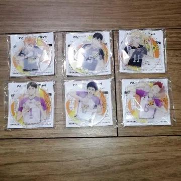 닛신 카레메시 하이큐 아크릴 스탠드 전 6종